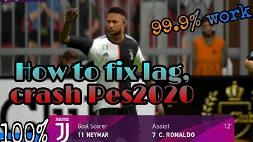 How to fix lag and crash issue in Pes Mobile 2020 [100% work]