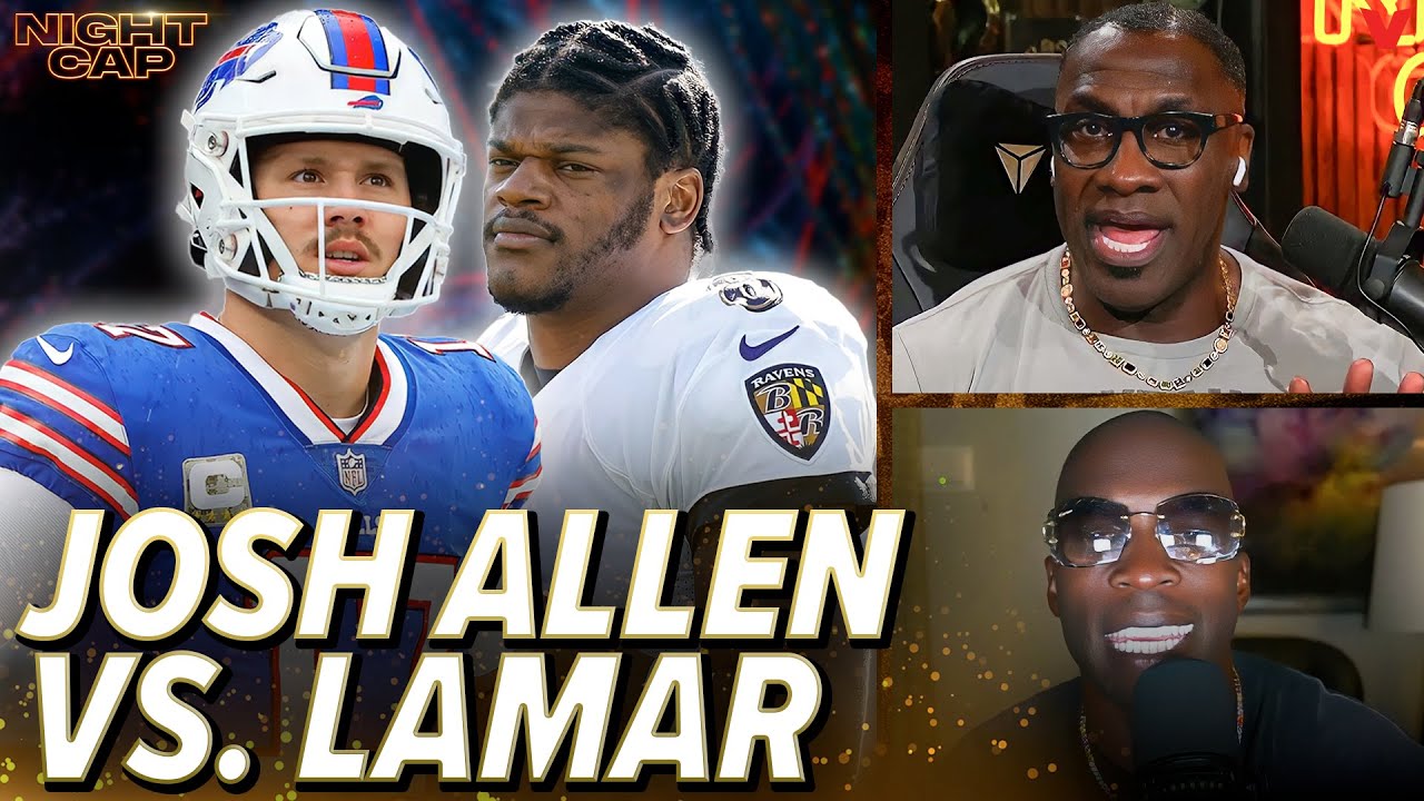 Shannon Sharpe & Chad Johnson debate Josh Allen vs. Lamar Jackson | Nightcap