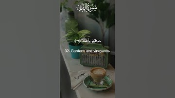 سورة النبأ من 30 الي 35 #اكسبلور #القران #تيك_توك #القاريء #لايك #الصلاه #حالات_واتس #جامعه #خطبه