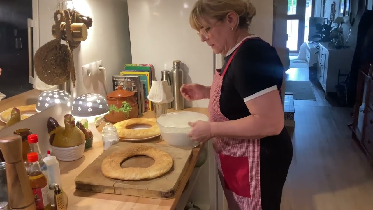 YA ES PRIMAVERA, EL HUERTO ESTÁ LISTO, LAS GALLINAS YA ESTÁN SUELTAS, RECETA DE TORTEL DE NATA