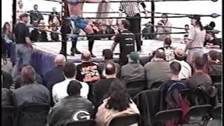 MAW 2/16/02 Match 7:Ken Anderson vs. Skullkrusher Rasche Brown (lumberjack strap match)