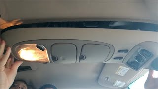 Ford Excursion & Expedition Overhead Console Removal