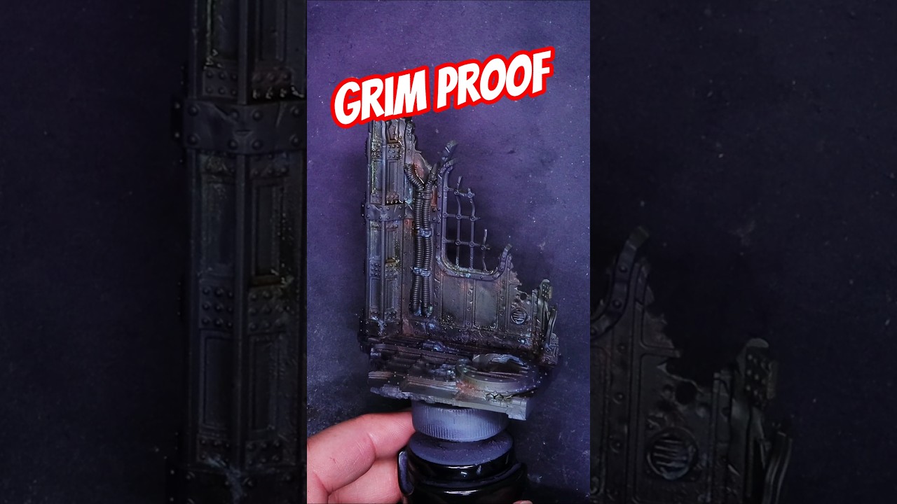 Are we sick of GRIMDARK in Warhammer yet? #warhammer40k #diorama #terrain