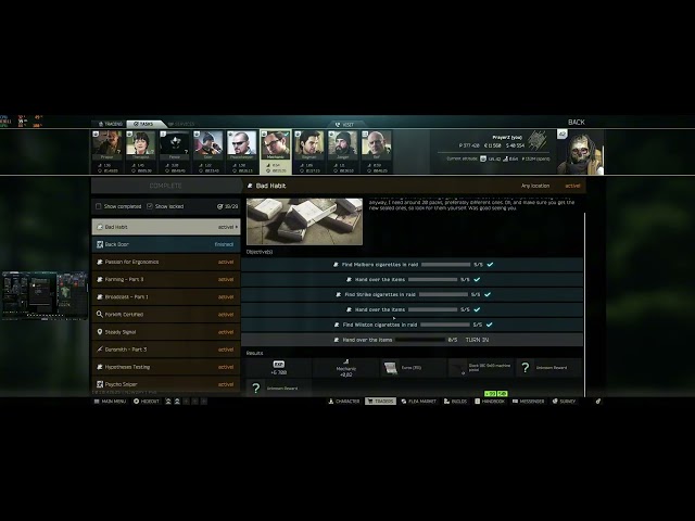 tarkov cigarette quest ESCAPE FROM Why are Strike cigarettes now