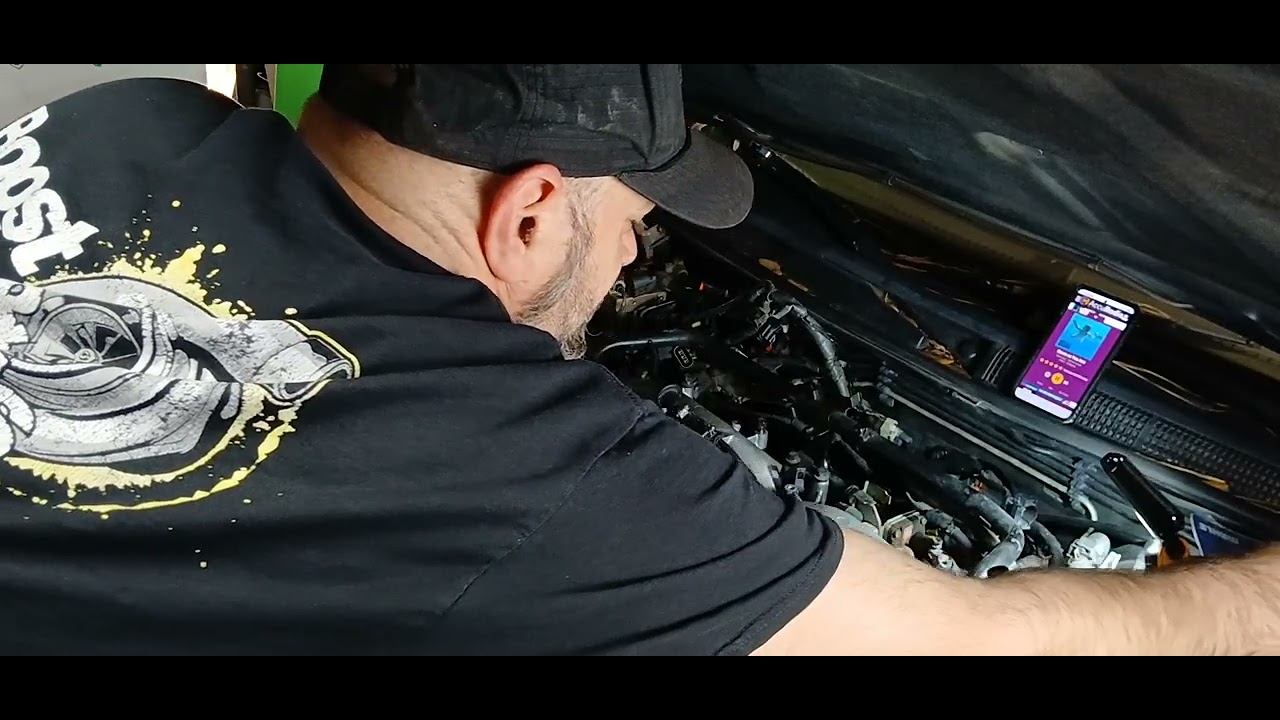 Live Car Repair  fuel lines assembly and garage music.