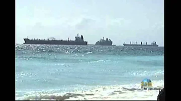 ZNS News Story - Backup of Ships & Tankers off Hepburn Town, EMR, Grand Bahama