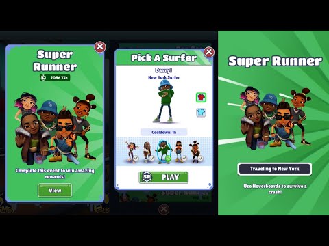 Subway Surfers 2022 NEW Super Tag Team NEW YORK | Darryl 🍎
