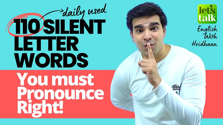 110 Silent Letter Words In English You Must Pronounce Right!  Mispronounced Words In English