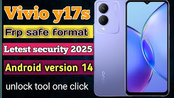 Vivo y17s (v2310) frp with unlock tool||New security 2025