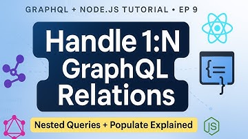 Handle One-to-Many GraphQL Relations (1:N) | Nested Populate | Node.js + GraphQL Ep 9