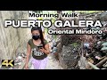 Walking PUERTO GALERA Sabang Philippines - Morning Jaunt  [4K]