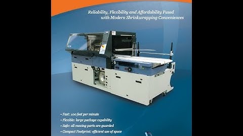 Conflex SYNC side seal shrink wrapper