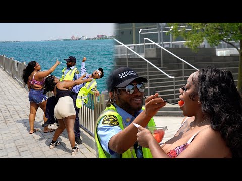 Fake Security Guard Prank in PUBLIC!
