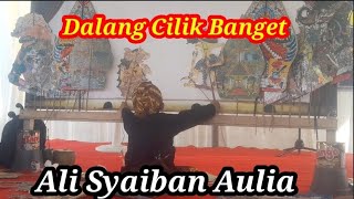 Viral Dalang Cilik Jago Olah wayang, Ali syaiban Aulia Gandrung Mangu Masih PAUD.