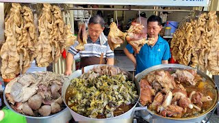 สุดยอดอาหารจีนบนถนนเวียดนาม - ข้าวขาหมูตุ๋นกับซุปมะระ