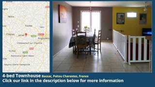 4-Bed Townhouse For Sale In Bassac, Poitou Charentes, France On Frenchlife.biz