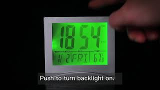 Betus Travel Alarm Clock with Backlit - Introduction