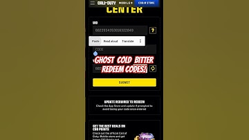 Ghost Cold Biter FREE Redeem Codes in COD Mobile? Redeem Codes Global 2025 #codm #ghostColdBiter