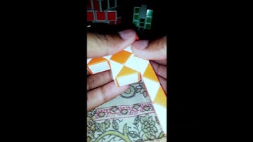 Making camel🐪 with red snake cube like/share/subscribe