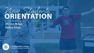 New Student Orientation: Student Safety