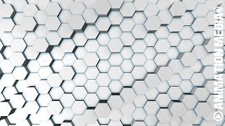 ABSTRACT HEXAGON LOOP MOTION -  ANIMATION BACKGROUND OVERLAY [CCM]
