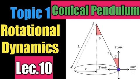 12th physics chapter 1 ll Rotational dynamics conical pendulum maharashtra board