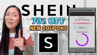 Full Use These Shein Coupon Codes to Unlock 70% Off Your Entire Order: Shop Now for Huge Savings! π₯π₯ News