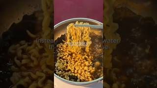 I Made Buldak fire Noodle With Korean Seaweed Soup 