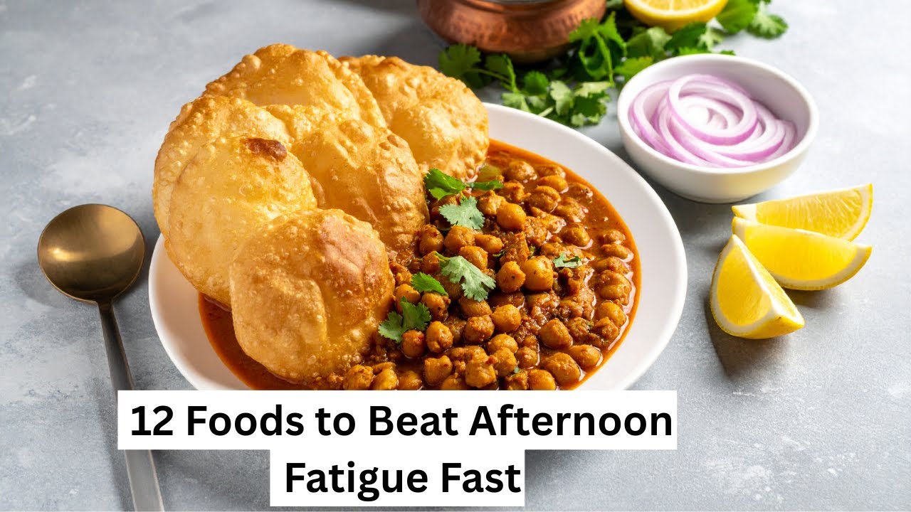 Here are 12 Foods to Beat Afternoon Fatigue Fast