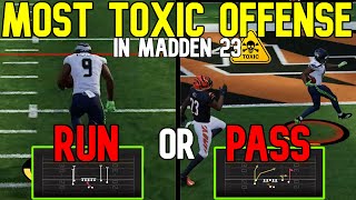 THIS IS CHEATING! The Most Explosive Offense in Madden NFL 23! SCORE VS ANY DEFENSE! Best Plays Tips