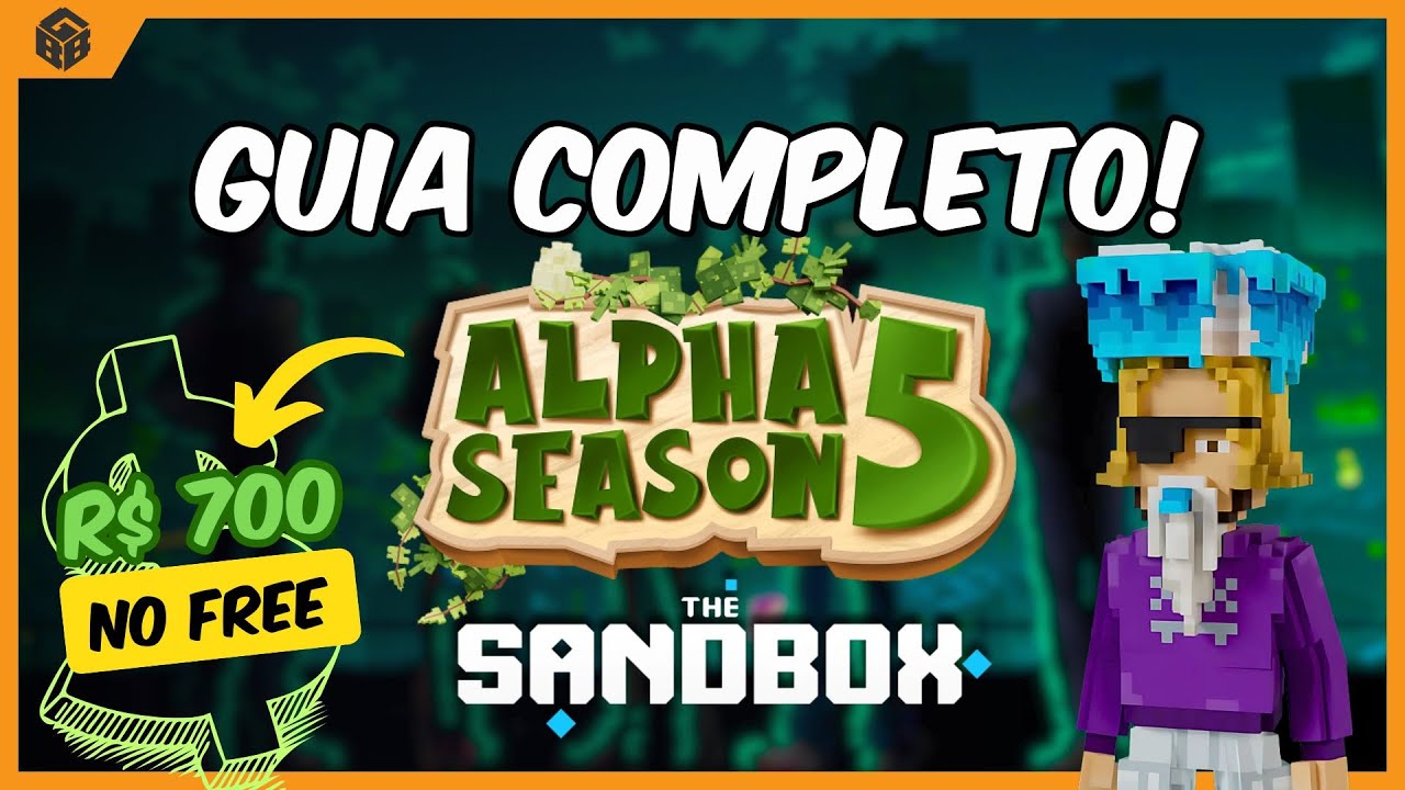 COMO JOGAR GANHAR NO FREE? THE SANDBOX ALPHA SEASON 5 COMPLETO!