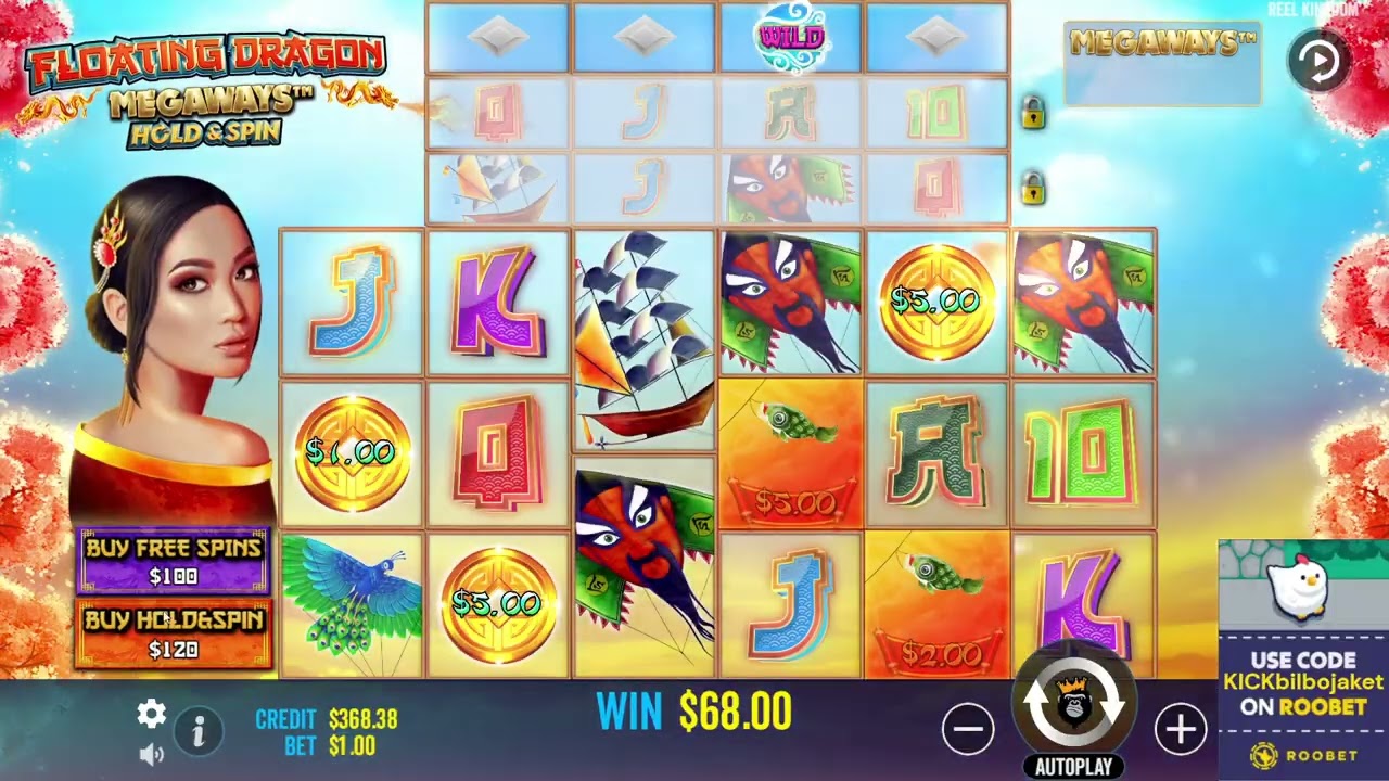 Floating Dragon Megaways $500 - Big Spin Results