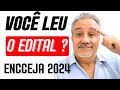 ENCCEJA 2024 - Não se INSCREVA Antes de LER o EDITAL