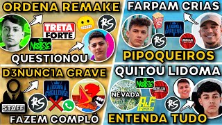TR3T4 NA LIDOMA, ENTENDA ! BAK ORDENA REMAKE ! PQ CRIAS QUITOU ? STAFF CRIAS DESABAFA! FINAL LIDOMA