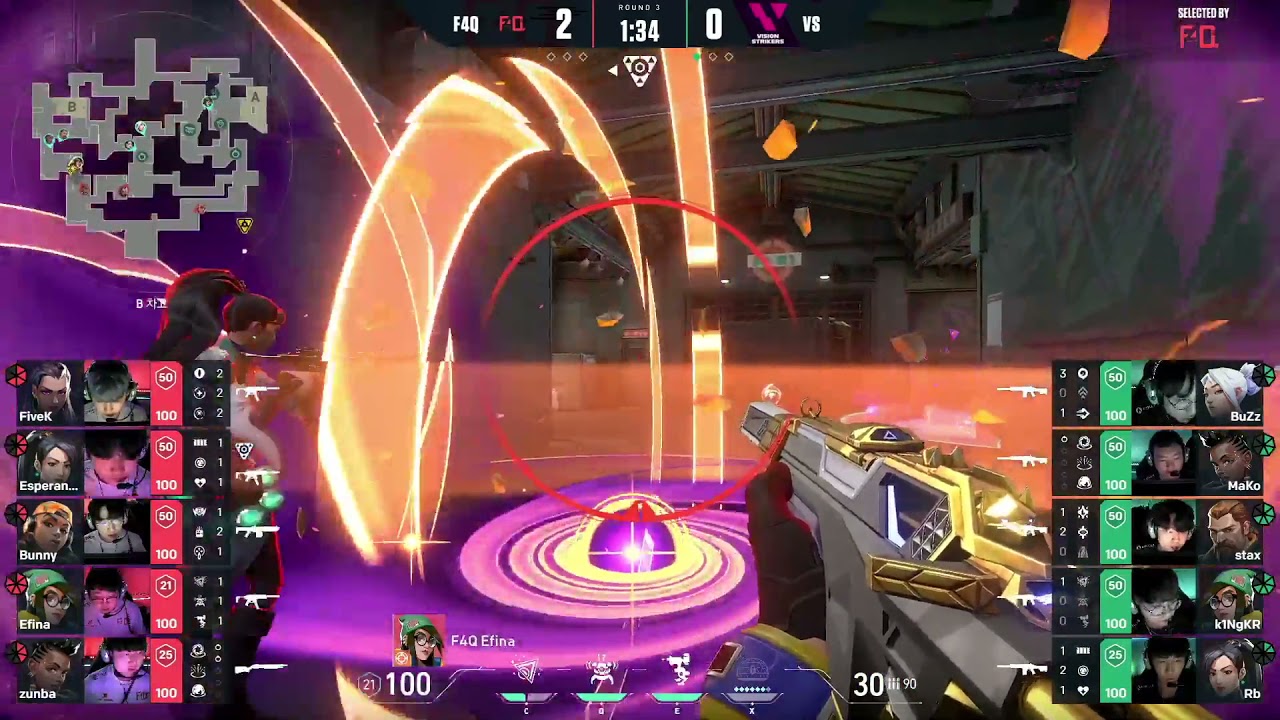 CRAZY ASTRA AND BREACH COMBO | VALORANT KOREA FINALS