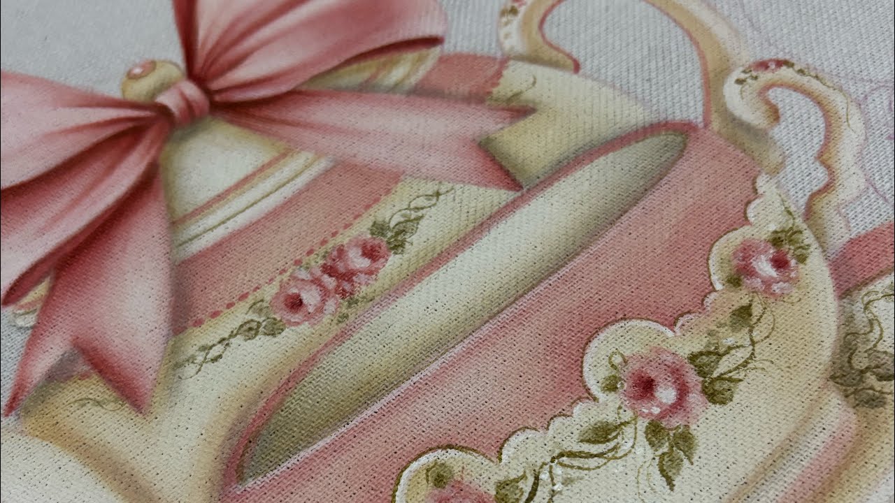 Bule com ursinhas - parte 4 (bônus do curso chá com ursinhas)