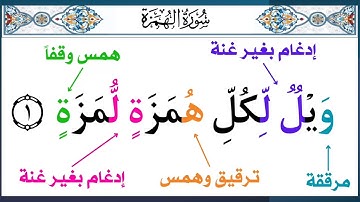 سورة الهمزة ||د. أيمن سويد ||  قراءة المنهجية