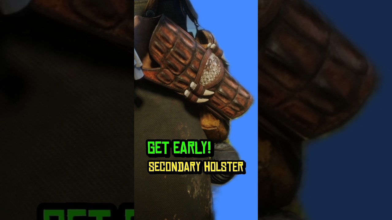 Secondary Holster WITHOUT Saving Micah From Jail 