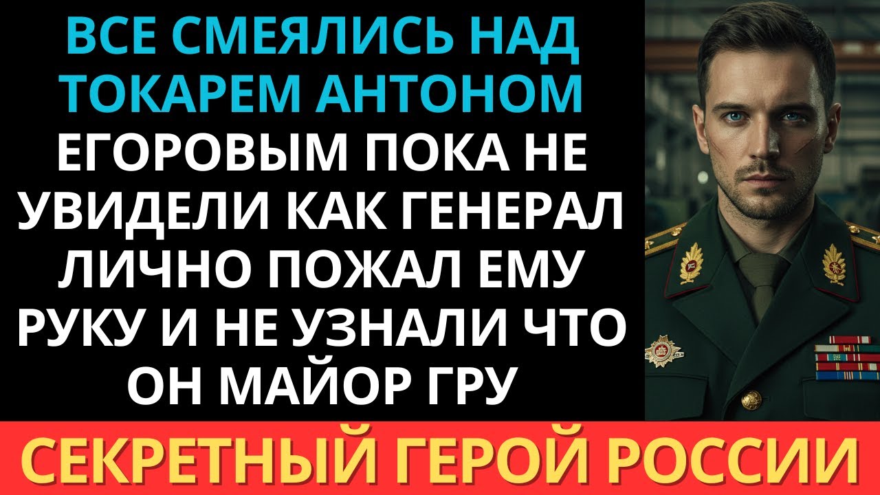“Ты всего лишь рабочий на заводе“, издевались друзья. Пока не увидели, как генерал пожал ему руку.