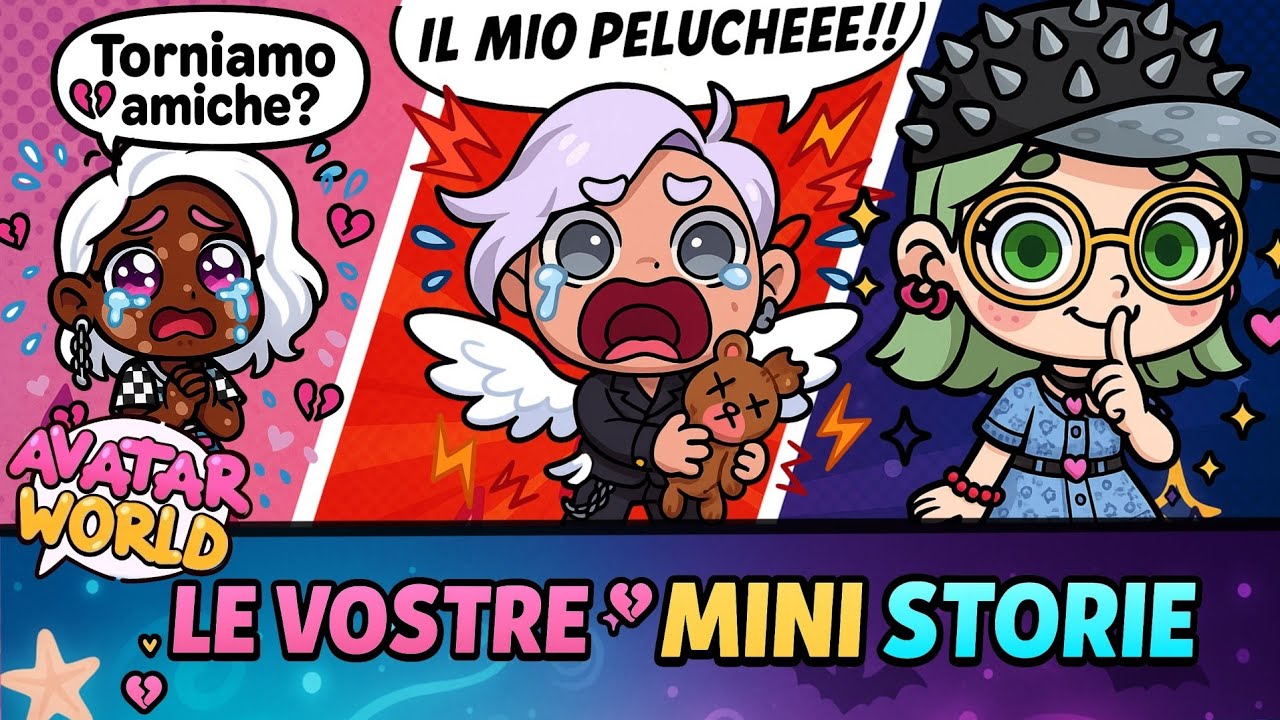 LE VOSTRE MINI STORIE – Felicia, Omorose e Tristo in scene PAZZE scritte da voi!