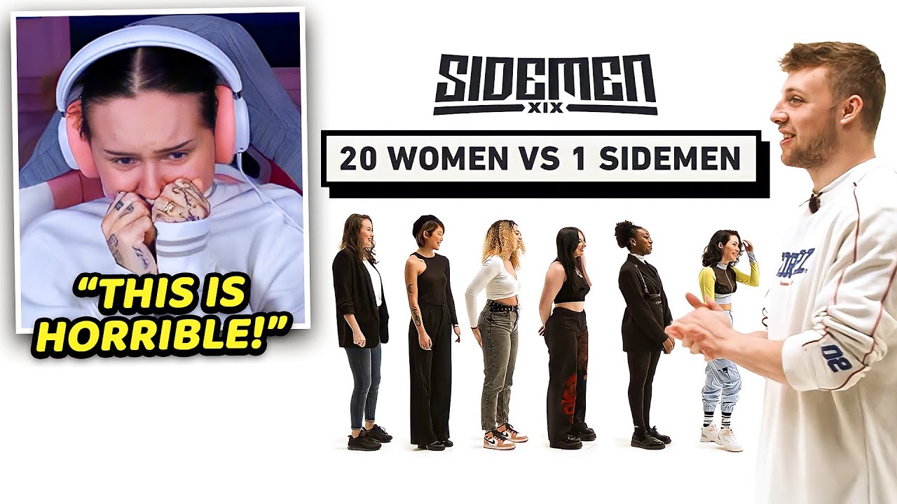 Talia Mar Reacts To 20 WOMEN VS 1 SIDEMEN: HARRY EDITION