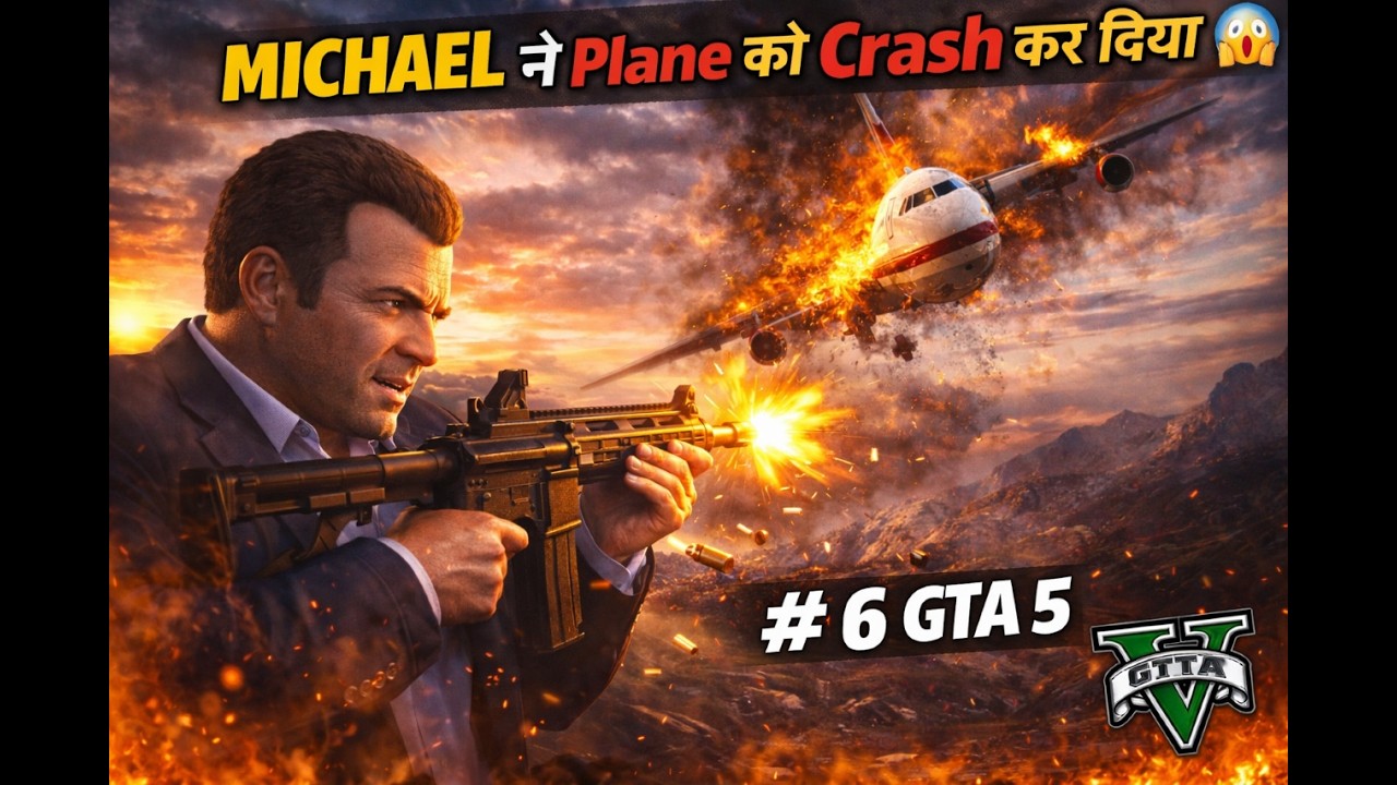 Plane ko goliyo se uda diya 😱 GTA 5