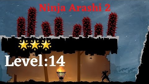 Ninja Arashi 2 - Gameplay walkthrough part-1 Levels:14 (Android,ios)