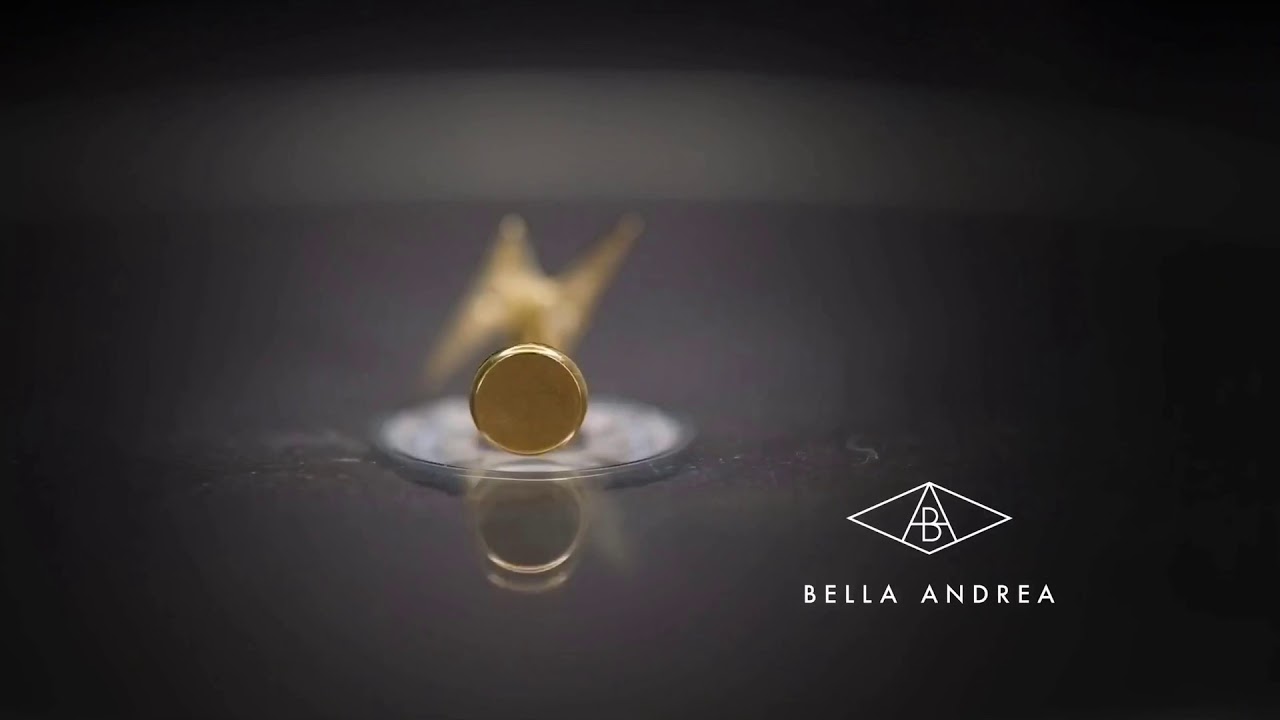 14k Gold Lightening Bolt - Bella Andrea Piercing Jewellery