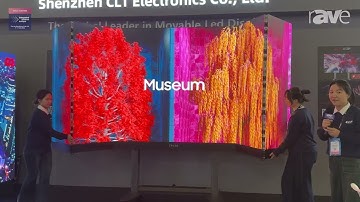 ISE 2025: Shenzhen CLT Electronics Co., Ltd Demonstrates F Board Foldable, Liftable LED Screen