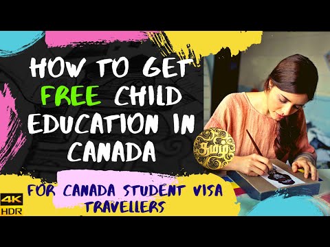 How to Get Free Child Education in Canada | Canada Student Visa in TAMIL | InfoPulp | தமிழில்