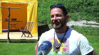 Büroarbeit im Grünen – der für Tourismus geschlossene Campingplatz Wolfratshausen bietet ab sof