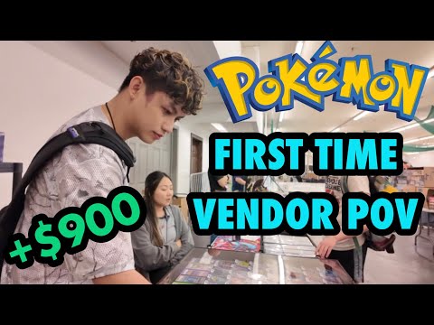 My FIRST TIME Vending a Pokémon Card Show | Ep. 11 Quitting My 9-5 to sell Pokémon cards