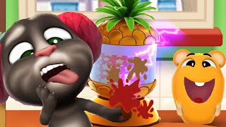 El Gato TOM CASTIGÓ a SQUEAK POR ROMPER LA BATIDORA, My Talking Tom 2