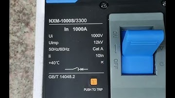 Chint NXM-1000S/3300-1000A Molded Case Circuit Breaker